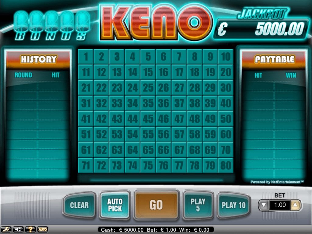 Keno online