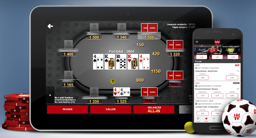 Winamax mobile poker